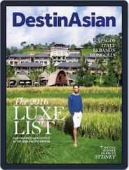 DestinAsian (Digital) Subscription                    December 1st, 2016 Issue