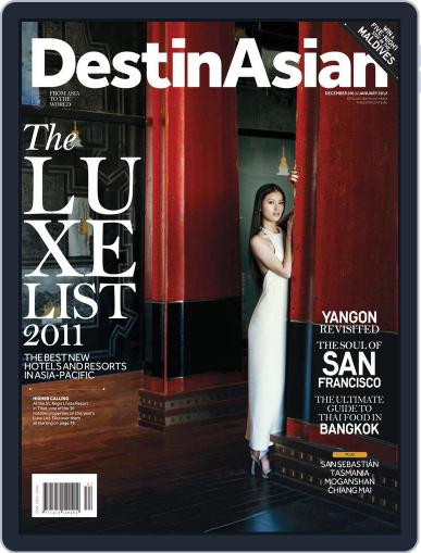 DestinAsian December 4th, 2011 Digital Back Issue Cover