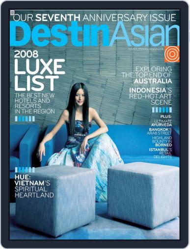 DestinAsian September 30th, 2008 Digital Back Issue Cover