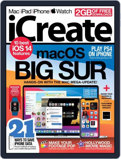 iCreate September 1st, 2020 Digital Back Issue Cover
