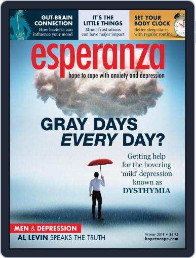 esperanza Magazine for Anxiety & Depression (Digital) January 1st, 2019 Issue Cover