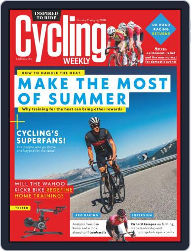 Cycling Weekly August 13th, 2020 Digital Back Issue Cover
