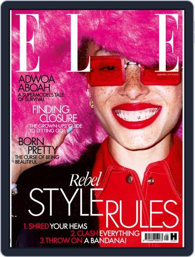 Elle UK September 1st, 2020 Digital Back Issue Cover