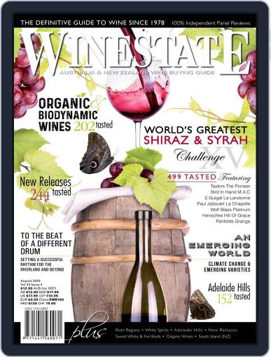 Winestate August 1st, 2020 Digital Back Issue Cover
