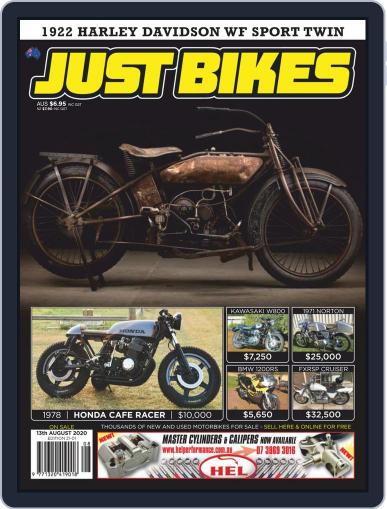 Just Bikes August 13th, 2020 Digital Back Issue Cover