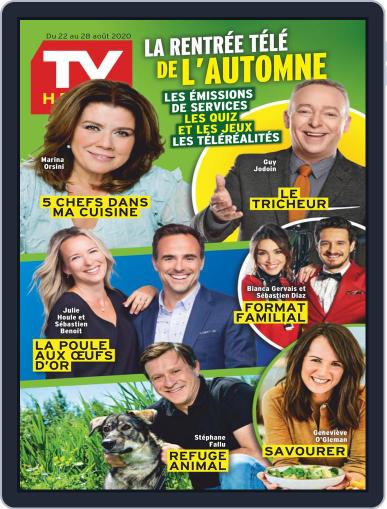 Tv Hebdo August 22nd, 2020 Digital Back Issue Cover