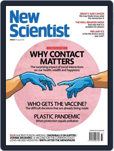 New Scientist International Edition August 15th, 2020 Digital Back Issue Cover