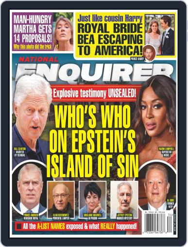 National Enquirer August 24th, 2020 Digital Back Issue Cover