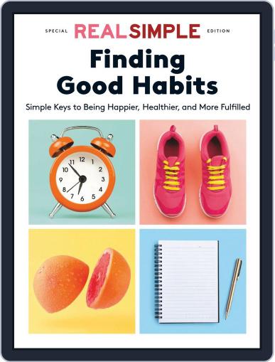 Real Simple Finding Good Habits July 15th, 2020 Digital Back Issue Cover