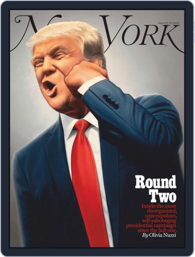 New York August 17th, 2020 Digital Back Issue Cover