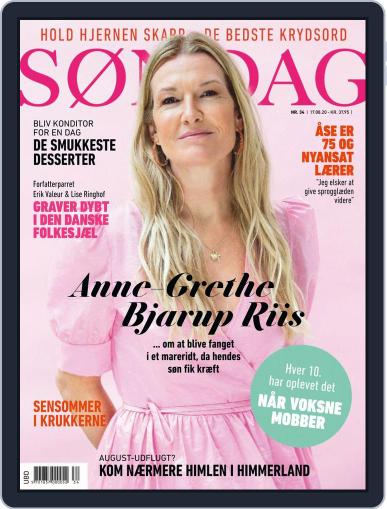 SØNDAG August 17th, 2020 Digital Back Issue Cover