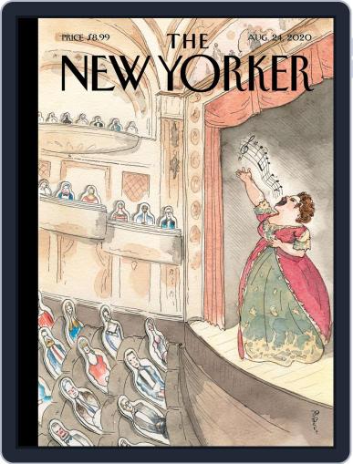 The New Yorker August 24th, 2020 Digital Back Issue Cover