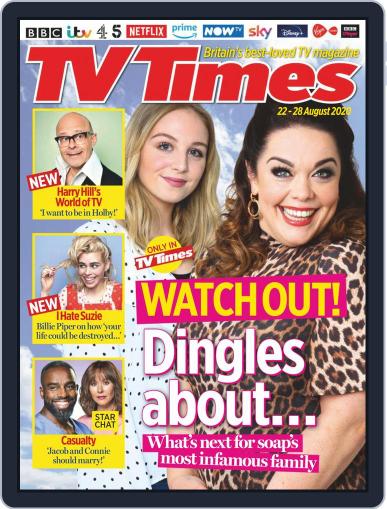 TV Times August 22nd, 2020 Digital Back Issue Cover