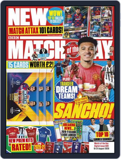 Match Of The Day August 18th, 2020 Digital Back Issue Cover