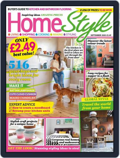 HomeStyle United Kingdom September 1st, 2020 Digital Back Issue Cover