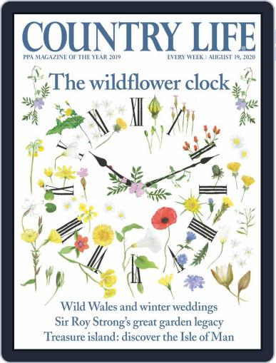 Country Life August 19th, 2020 Digital Back Issue Cover
