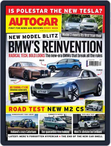 Autocar August 19th, 2020 Digital Back Issue Cover