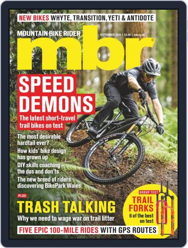 Mountain Bike Rider September 1st, 2020 Digital Back Issue Cover
