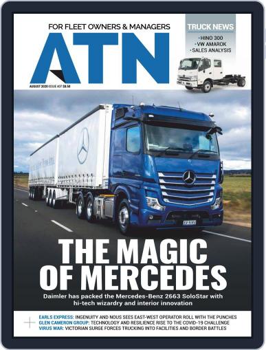 Australasian Transport News (ATN) August 1st, 2020 Digital Back Issue Cover