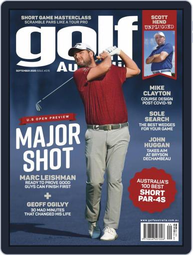 Golf Australia September 1st, 2020 Digital Back Issue Cover