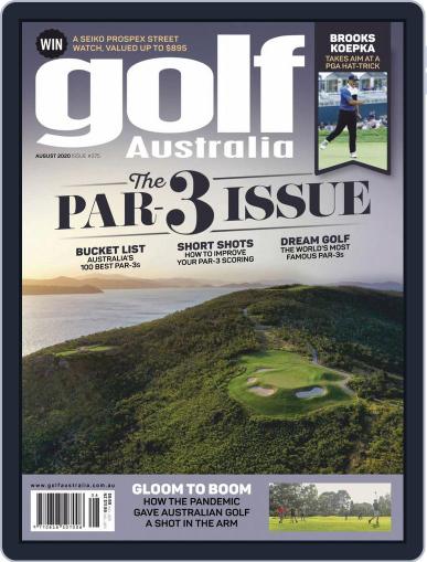 Golf Australia August 1st, 2020 Digital Back Issue Cover