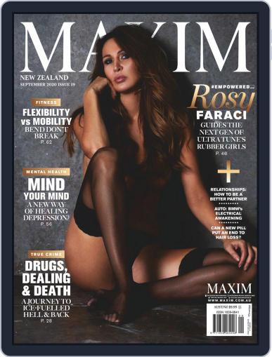 MAXIM New Zealand September 1st, 2020 Digital Back Issue Cover