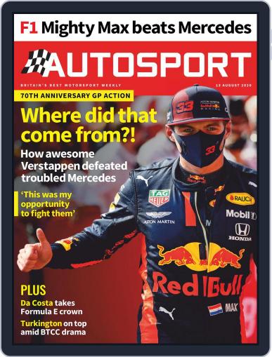 Autosport August 13th, 2020 Digital Back Issue Cover