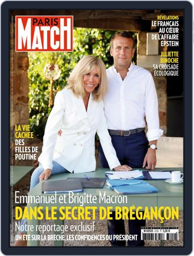 Paris Match (Digital) August 20th, 2020 Issue Cover
