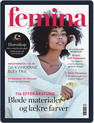 femina Denmark August 20th, 2020 Digital Back Issue Cover