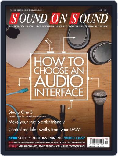 Sound On Sound UK September 1st, 2020 Digital Back Issue Cover