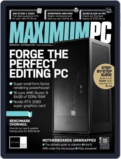 Maximum PC September 1st, 2020 Digital Back Issue Cover