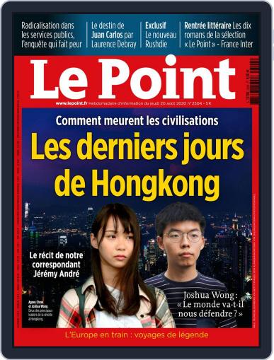 Le Point August 20th, 2020 Digital Back Issue Cover