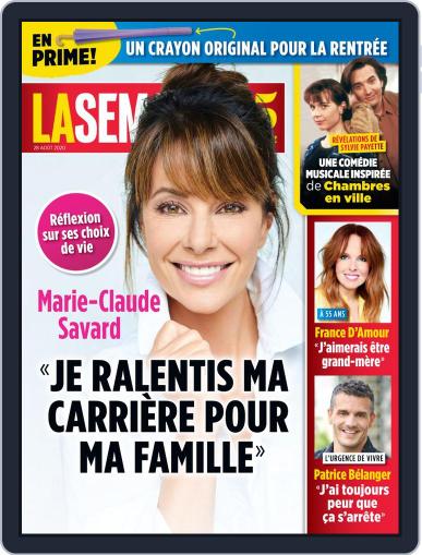 La Semaine August 28th, 2020 Digital Back Issue Cover