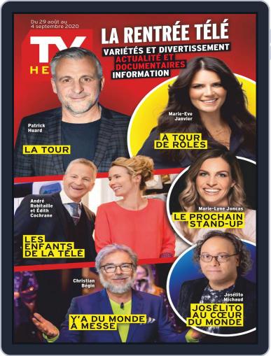 Tv Hebdo August 29th, 2020 Digital Back Issue Cover