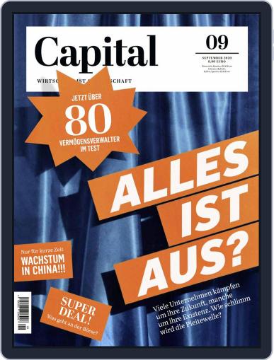 Capital Germany September 1st, 2020 Digital Back Issue Cover