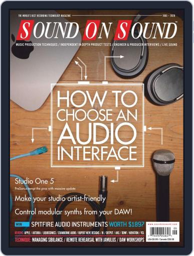 Sound On Sound USA September 1st, 2020 Digital Back Issue Cover