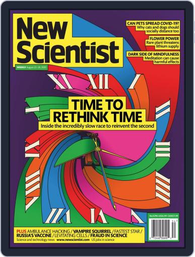 New Scientist August 22nd, 2020 Digital Back Issue Cover