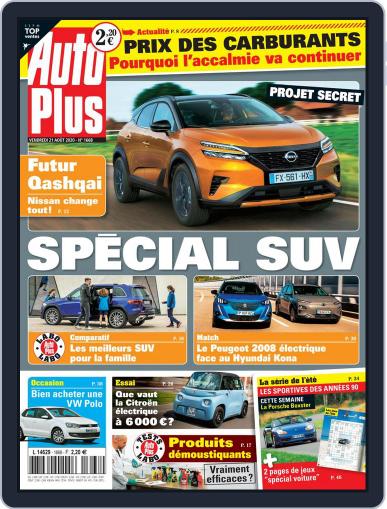 Auto Plus France August 21st, 2020 Digital Back Issue Cover