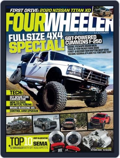 Four Wheeler October 1st, 2020 Digital Back Issue Cover