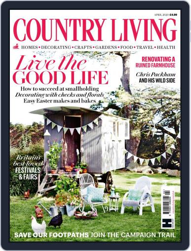Country Living UK April 1st, 2020 Digital Back Issue Cover
