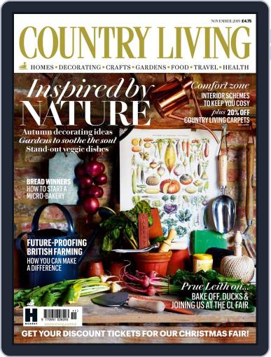 Country Living UK November 1st, 2019 Digital Back Issue Cover