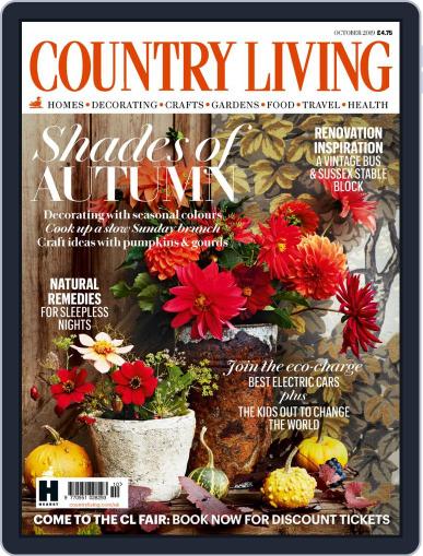 Country Living UK October 1st, 2019 Digital Back Issue Cover