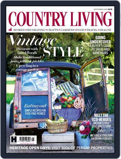 Country Living UK September 1st, 2019 Digital Back Issue Cover