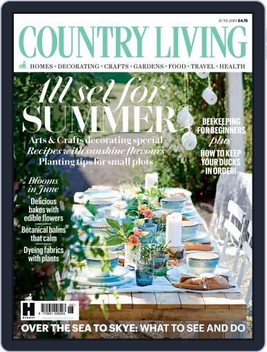 Country Living UK June 1st, 2019 Digital Back Issue Cover