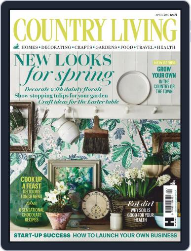 Country Living UK April 1st, 2019 Digital Back Issue Cover