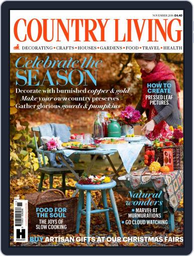 Country Living UK November 1st, 2018 Digital Back Issue Cover