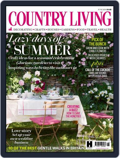 Country Living UK June 1st, 2018 Digital Back Issue Cover