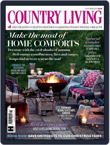 Country Living UK November 1st, 2017 Digital Back Issue Cover