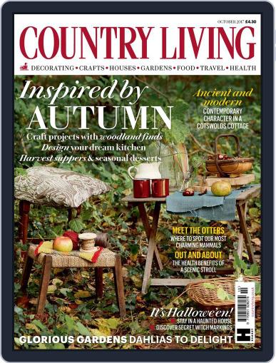 Country Living UK October 1st, 2017 Digital Back Issue Cover