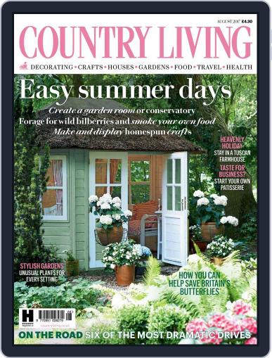 Country Living UK August 1st, 2017 Digital Back Issue Cover